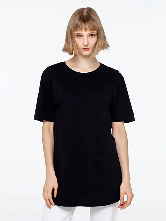 Футболка мужская удлиненная Magnum Men, черная