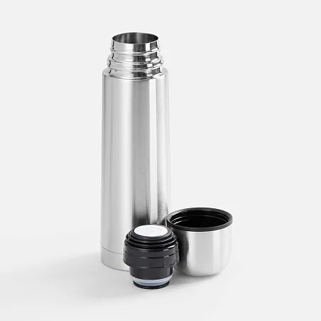 Термос Plain 500, ver.2, серебристый