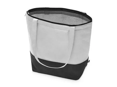 Сумка-холодильник Reviver с длинными ручками из нетканого переработанного материала RPET