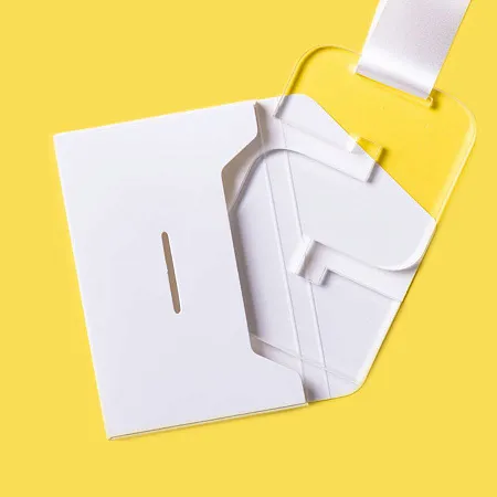 Медаль SECOND PLACE в подарочной упаковке, 65х100х5 мм, акрил