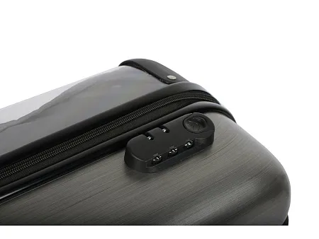 Чемодан прозрачный Visit  со сменной вставкой