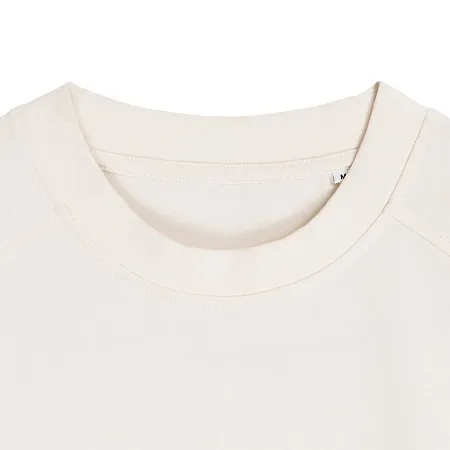 Футболка оверсайз унисекс Sideline, молочно-белая