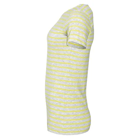 Футболка MILES WOMEN серая с желтым