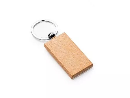 Брелок SILA из натурального дерева
