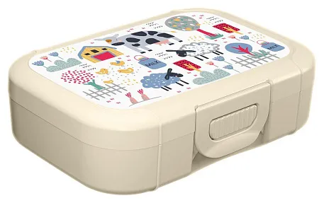 Ланчбокс с печатью Lunch Time на заказ
