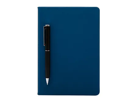 Бизнес-блокнот А5 С3 soft-touch с магнитным держателем для ручки