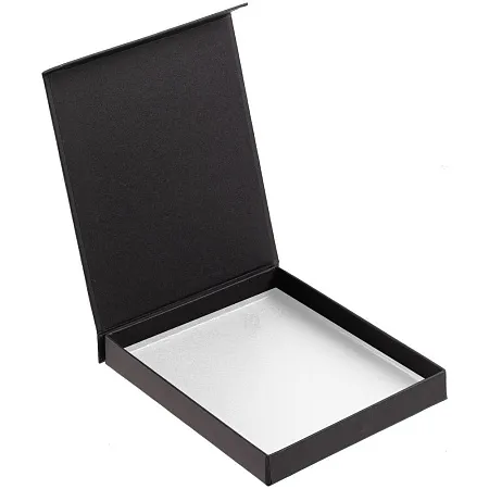 Коробка Shade под блокнот и ручку, серебристая