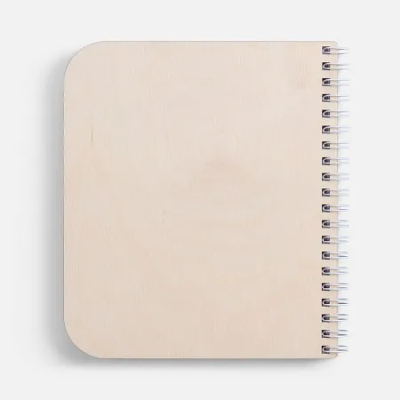 Блокнот на пружине Woodpad на заказ