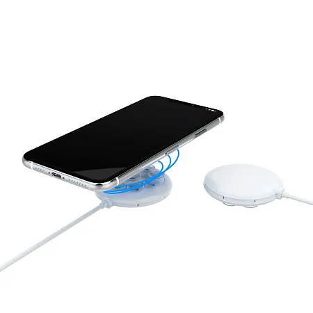 Беспроводное (15W) зарядное устройство "Липкий Бандит" с присосками