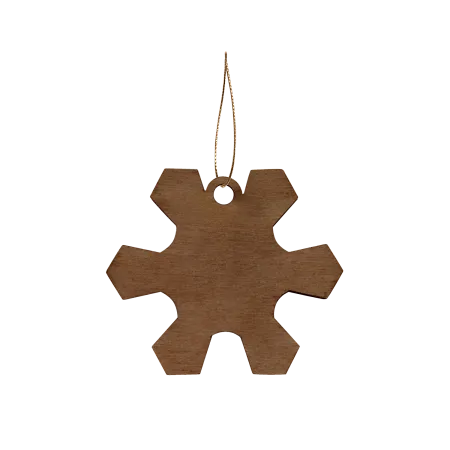 Ёлочная игрушка Снежинка