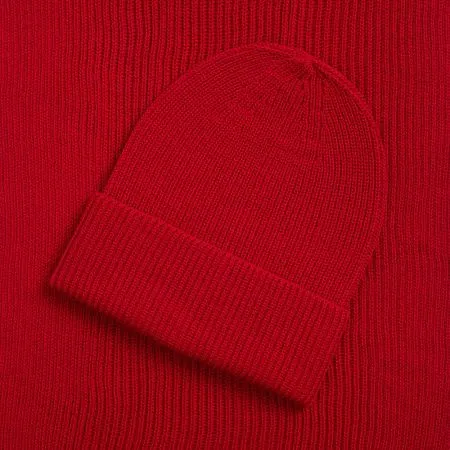 Шарф Nobilis Mono, красный