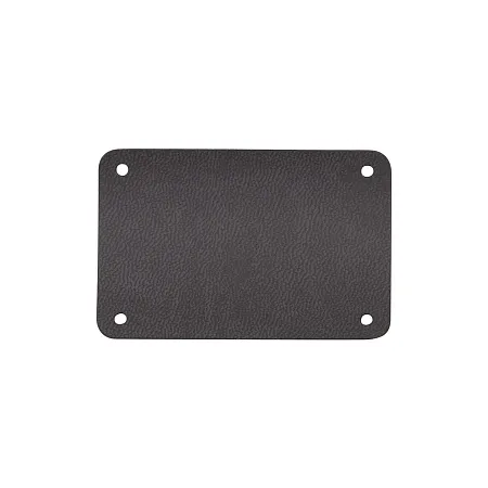 Шильд 4х6 см имитация кожи