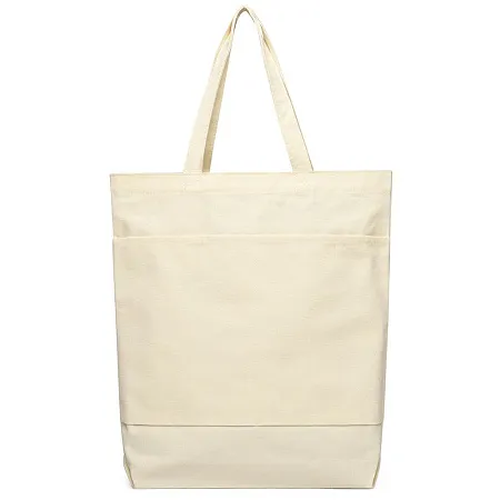 Сумка для покупок JETTA с карманами 325 г/м², натуральная
