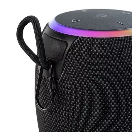 Беспроводная колонка c подсветкой CityWave Pro, черная