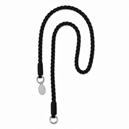 Шнурок на карабине BraidLite, чёрный