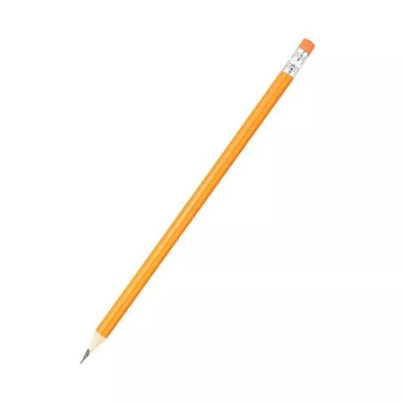 Карандаш с цветным корпусом Largo, оранжевый