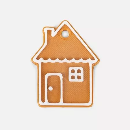 Мини-подвеска «Пряник», домик