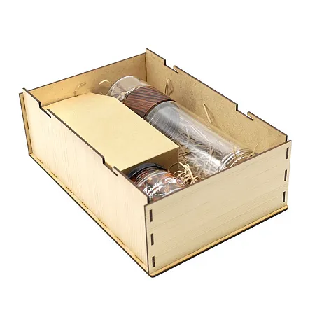 Подарочный набор Ченз, (черный чай, мед с фундуком и какао)