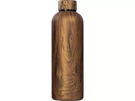 Вакуумная термобутылка Britewood S3, 500 мл, крафтовый тубус