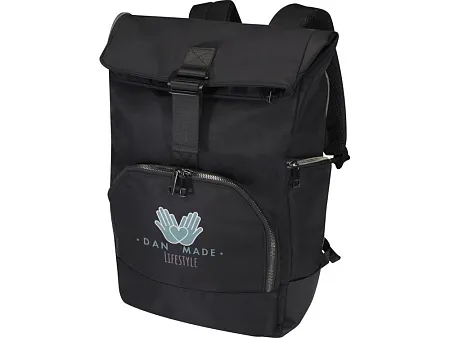 Рюкзак Rhine 15 с откидным верхом из переработанного материала