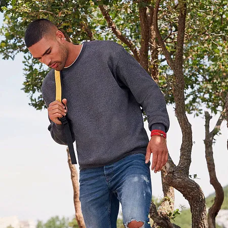 Свитшот мужской с начесом CLASSIC SET-IN SWEAT 280