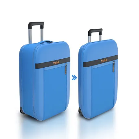 Чемодан складной Rollink Aura 55x40x20 см, 2 колеса