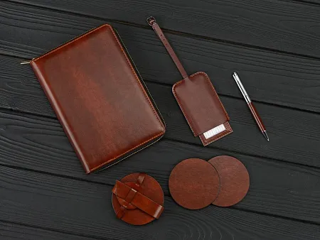 Бизнес-блокнот на молнии А5 Fabrizio с RFID защитой