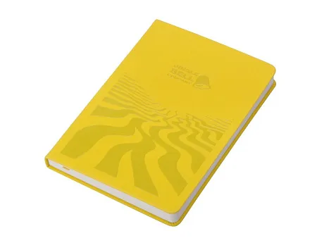 Бизнес-блокнот А5 C2 soft-touch с УФ-печатью