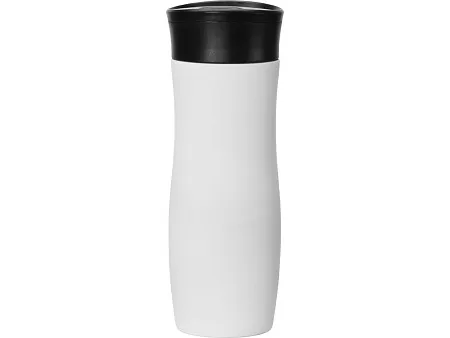 Вакуумная герметичная термокружка Streamline с покрытием soft-touch, тубус
