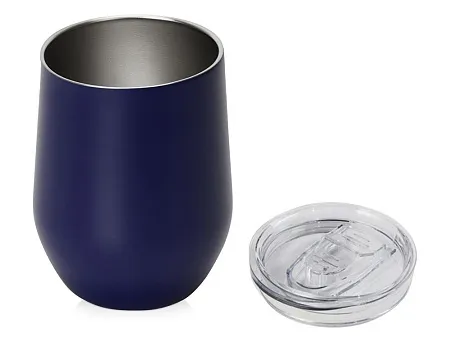 Вакуумная термокружка Sense, непротекаемая крышка, крафтовая упаковка