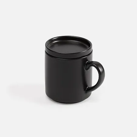 Беспроводное зарядное устройство с подогревом кружки Hot Task, черное