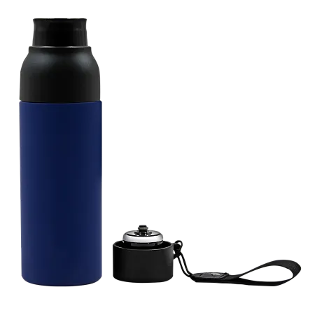 Термобутылка Button Black