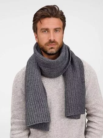 Шарф Frissonelle, серый меланж