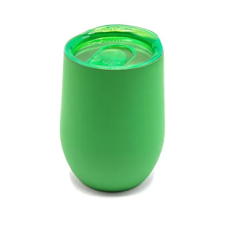 Термокружка с двойной стенкой SOFTO софт-тач, синий