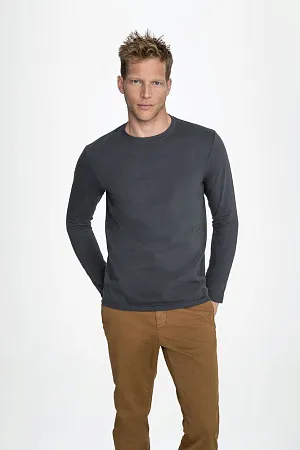 Футболка с длинным рукавом IMPERIAL LSL MEN, черная