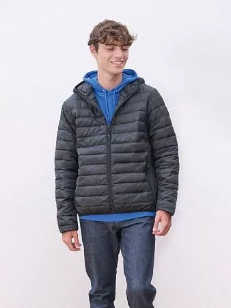 Куртка с капюшоном мужская Stream Men, черная