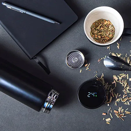 Термос THERMO с индикатором температуры, 500мл