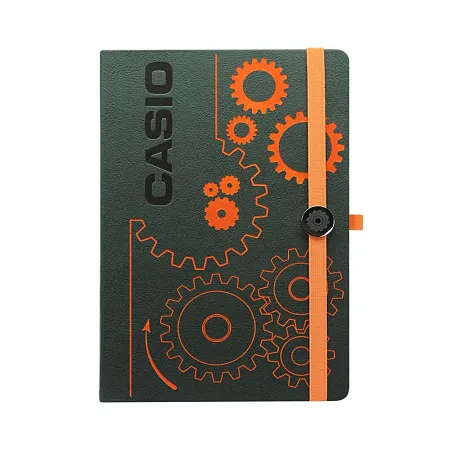 Ежедневник Portobello Trend, Chameleon, недатированный, зеленый/оранжевый