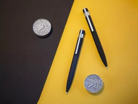 Ручка шариковая металлическая Matteo soft-touch