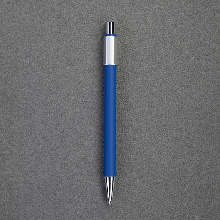 Ручка шариковая "Spin" с 6ти-гранным спиннером, покрытие soft touch