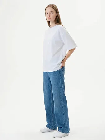 Футболка Oversize Premium 210, белая