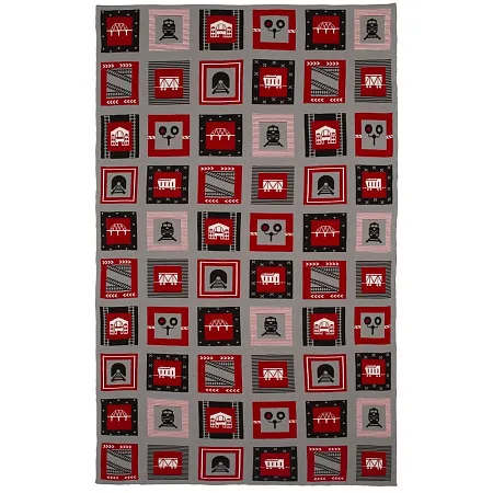 Плед Industry, железные дороги