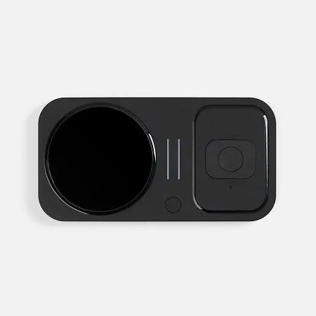 Беспроводное зарядное устройство с подогревом кружки Hot Task, черное