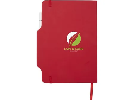 Блокнот А5 Nexus с ручкой-карандашом