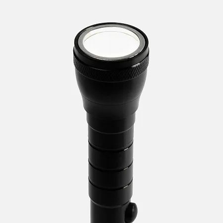 Телескопический фонарь с магнитом Flexion, черный