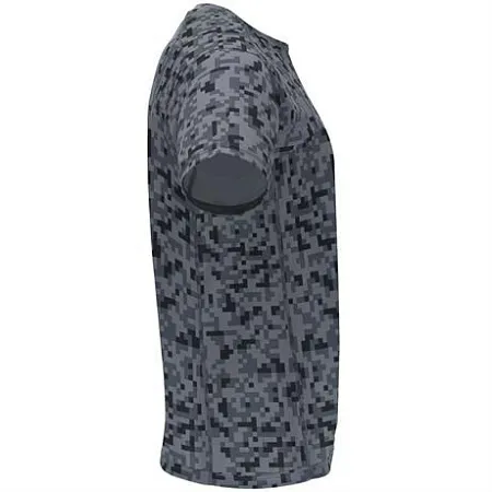 Спортивная футболка ASSEN мужская, черный пиксель