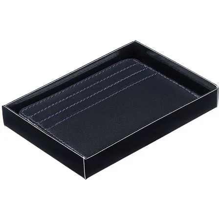 Чехол для карт Signature, бордовый с бежевым