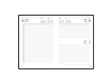 Ежедневник датированный А5 Sidney Nebraska на 2025 год