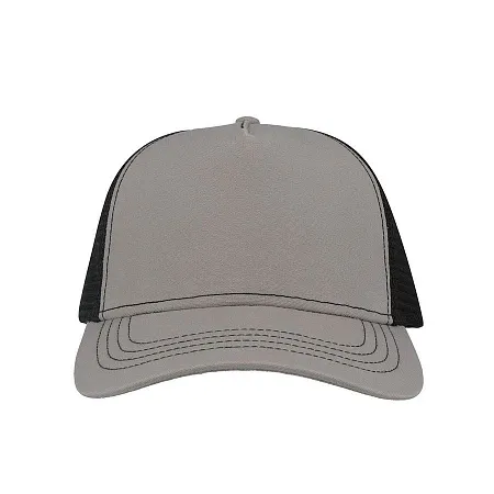 Бейсболка RAPPER CANVAS, 5 клиньев, пластиковая застёжка