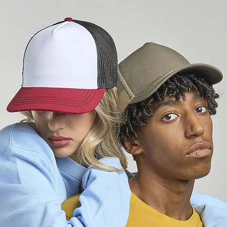 Бейсболка RAPPER CANVAS, 5 клиньев, пластиковая застёжка